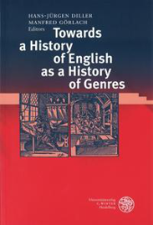 Buchcover Towards a History of English as a History of Genres