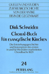Choral-Buch für evangelische Kirchen