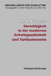 Gerechtigkeit in der modernen Arbeitsgesellschaft und Tarifautonomie