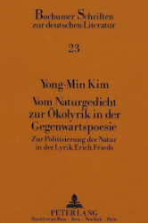 Vom Naturgedicht zur Ökolyrik in der Gegenwartspoesie