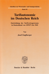Tarifautonomie im Deutschen Reich