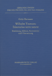 Wilhelm Tzewers: Itinerarius terre sancte