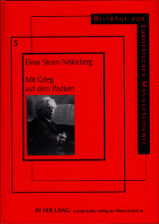 Mit Grieg auf dem Podium