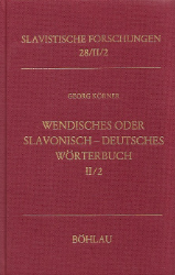Wendisches oder slavonisch-deutsches ausführliches und vollständiges Wörterbuch. Band II/2