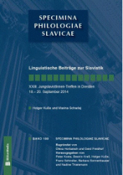 Linguistische Beiträge zur Slavistik. XXIII. JungslavistInnen-Treffen