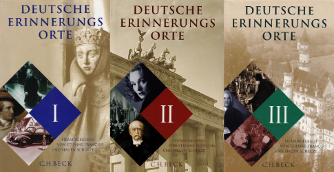 Buchcover Deutsche Erinnerungsorte