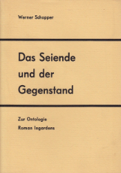 Das Seiende und der Gegenstand