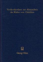Verskonkordanz zur Alexandreis des Walther von Châtillon