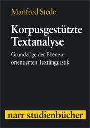 Buchcover Korpusgestützte Textanalyse
