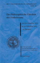Die Philosophische Fakultät der Fridericiana