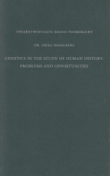 Buchcover: Genetics in the study of human history: problems and opportunities
