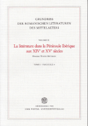 Grundriß der romanischen Literaturen des Mittelalters. IX, 1, 4