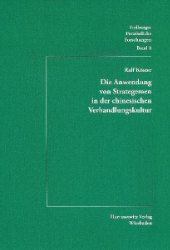 Die Anwendung von Strategemen in der chinesischen Verhandlungskultur