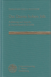 Das Drama hohen Stils