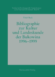 Bibliographie zur Kultur und Landeskunde der Bukowina 1996-1999