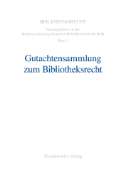 Gutachtensammlung zum Bibliotheksrecht