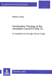 Inculturation Theology of the Jerusalem Council in Acts 15