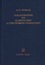 Bibliographie der klassischen Alterthumswissenschaft