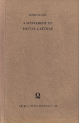 A Supplement to Notae Latinae