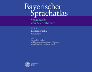 Sprachatlas von Niederbayern (SNiB). Band 3