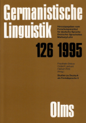 Studien zu Deutsch als Fremdsprache II