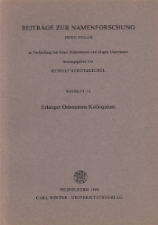 Erlanger Ortsnamen-Kolloquium