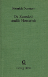 De Zenodoti studiis Homericis
