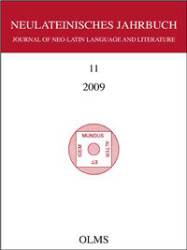Neulateinisches Jahrbuch. Band 11 (2009)