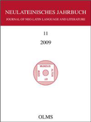 Neulateinisches Jahrbuch. Band 11 · 2009