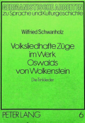 Volksliedhafte Züge im Werk Oswalds von Wolkenstein