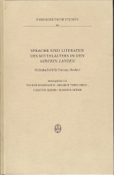 Sprache und Literatur des Mittelalters in den 'nideren landen'