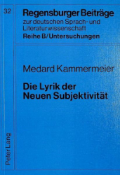 Die Lyrik der Neuen Subjektivität