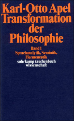 Transformation der Philosophie. Band 1