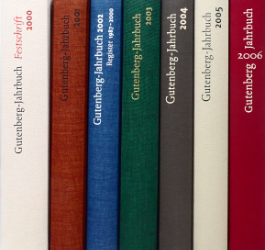 Gutenberg-Jahrbuch 1990 bis 2018