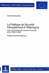 La Politique de Sécurité française face à l'Allemagne