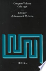 Congress Volume. Oslo 1998. XVIth Congress of the International Organization for the Study of the Old Testament (IOSOT)