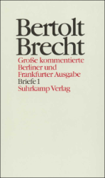 Briefe 1 - Brecht, Bertolt