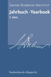 Jahrbuch des Simon-Dubnow-Instituts/Simon Dubnow Institute Yearbook. Band X (2011)