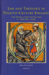 Law and Theology in Twelfth-Century England