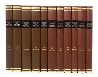 Römisches Jahrbuch der Bibliotheca Hertziana; Bände 30 · 1995 bis 40 · 2011/2012