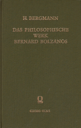 Das philosophische Werk Bernard Bolzanos