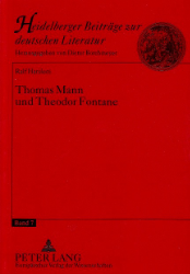 Thomas Mann und Theodor Fontane