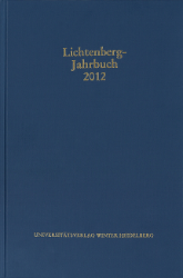 Lichtenberg-Jahrbuch 2012
