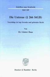 Die Untreue (§ 266 StGB)