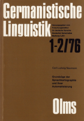 Grundzüge der Sprachkartographie und ihrer Automatisierung