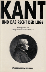 Kant und das Recht der Lüge