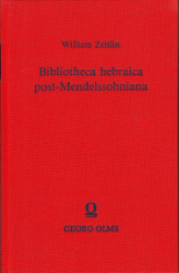 Bibliotheca Hebraica post-Mendelssohniana