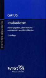Institutiones/Die Institutionen des Gaius. - Gaius