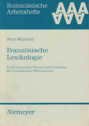 Französische Lexikologie