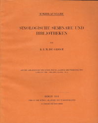 Sinologische Seminare und Bibliotheken